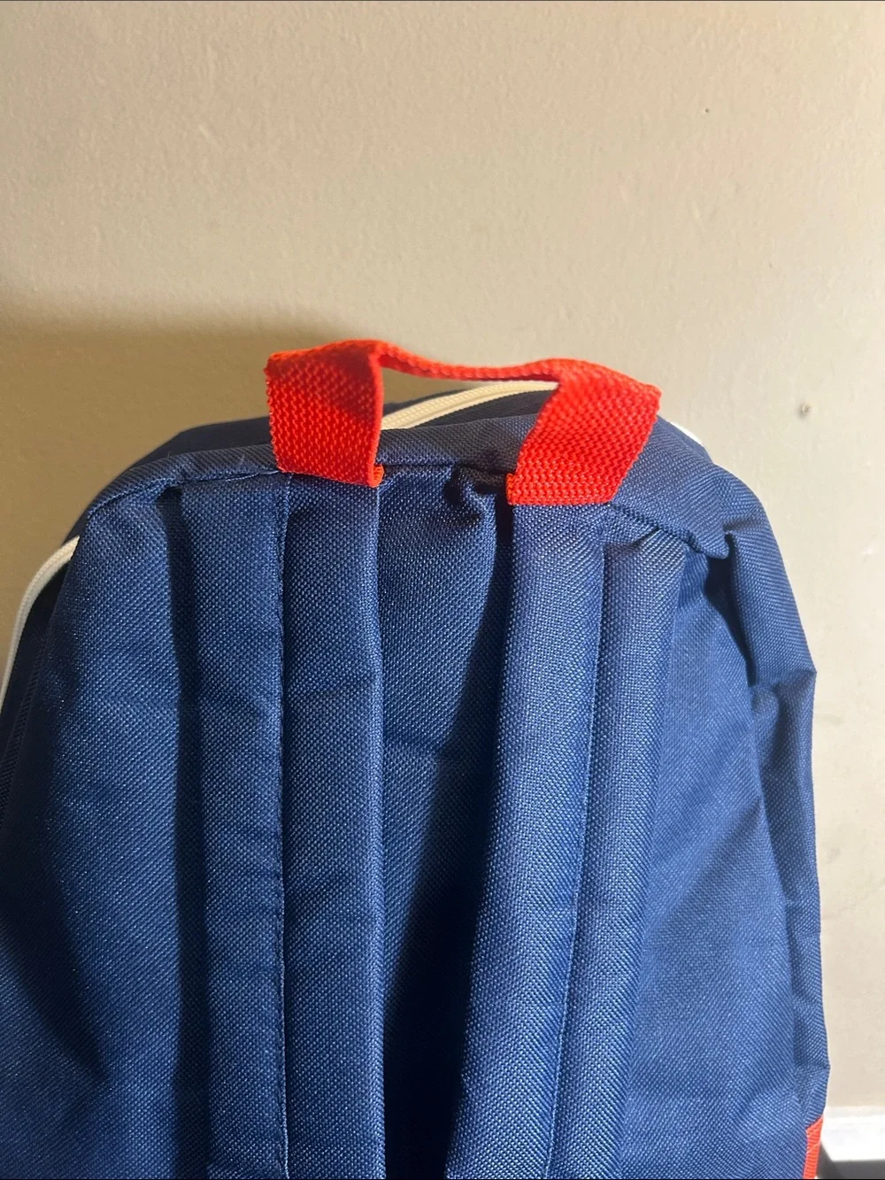Trail Maker Classic Two-Tone Navy and Orange Backpack School Bag